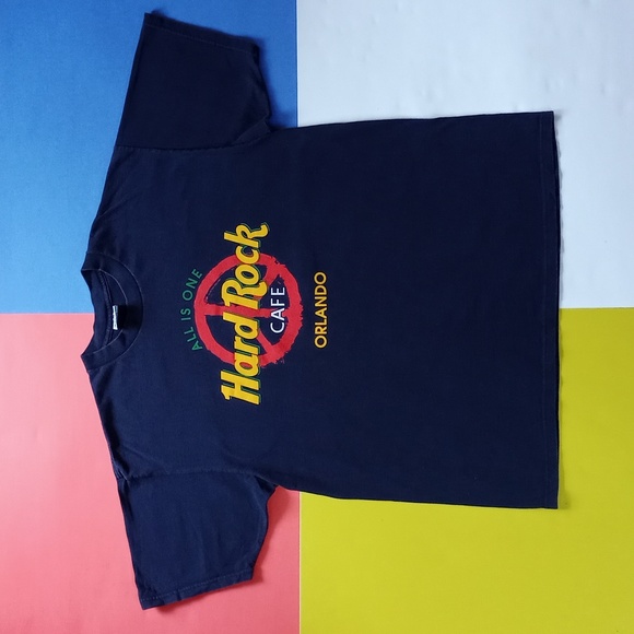 Vintage 1998 Hard Rock Cafe Orlando All Is One T-Shirt Unisex - Picture 5 of 6